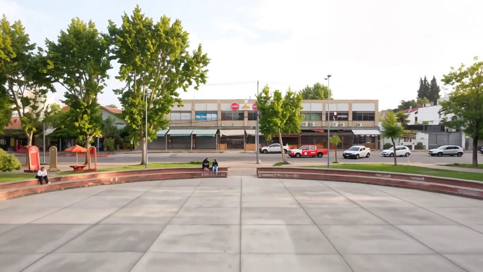 Vista de Las Heras, Talca.